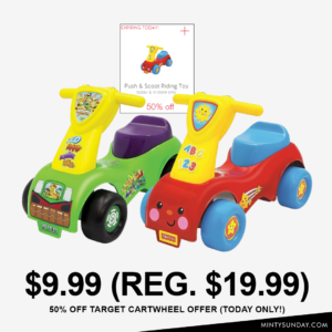 Fisher-Price Push and Scoot Foot to Floor Riding Toy