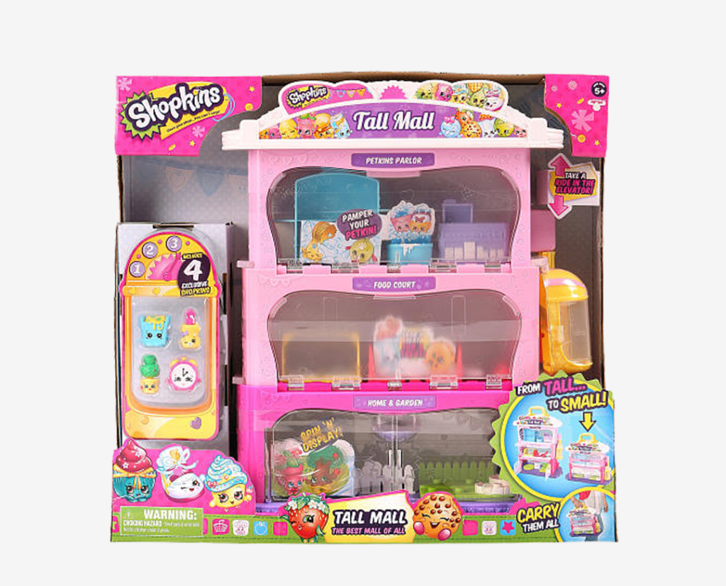 Shopkin's Tall Mall Playset 24.99 (Reg. 34.99) + Free 5 Toys R Us