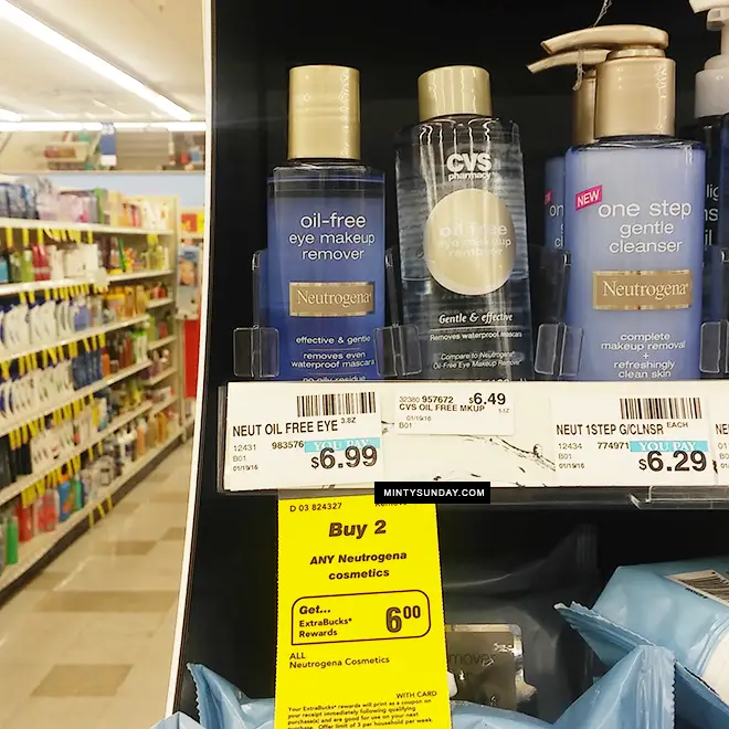 Neutrogena Makeup Remover Only $0.99 Each at CVS - Minty Sunday
