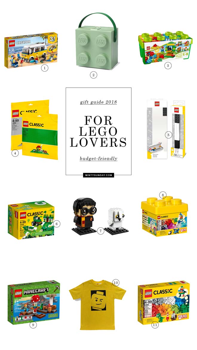 Budget-Friendly Gift Guide 2018 Lego Lovers
