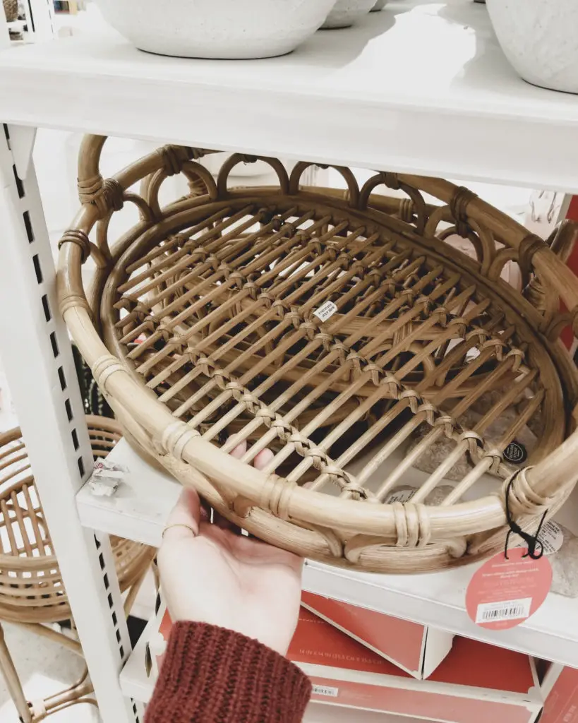 Target Fave Finds This Week Opal House Rattan Tray
