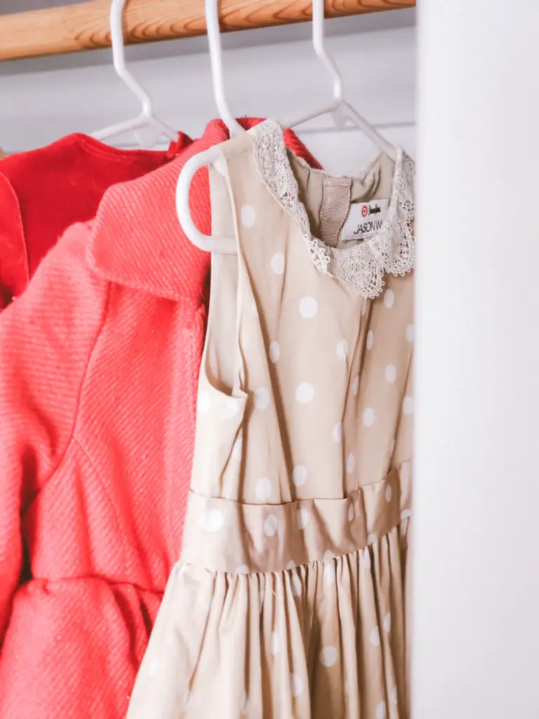 declutter and organize kids closet and make extra cash sell clothes online