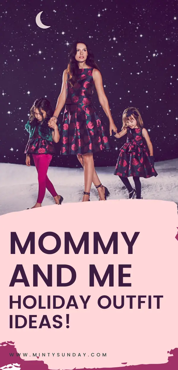 mommy and me holiday outfits