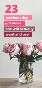 mothers day gift ideas she will actually want