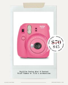 fujifilm instax mini9 camera bundle deal minty sunday blog
