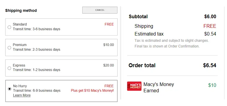 how to get $10 macy's money