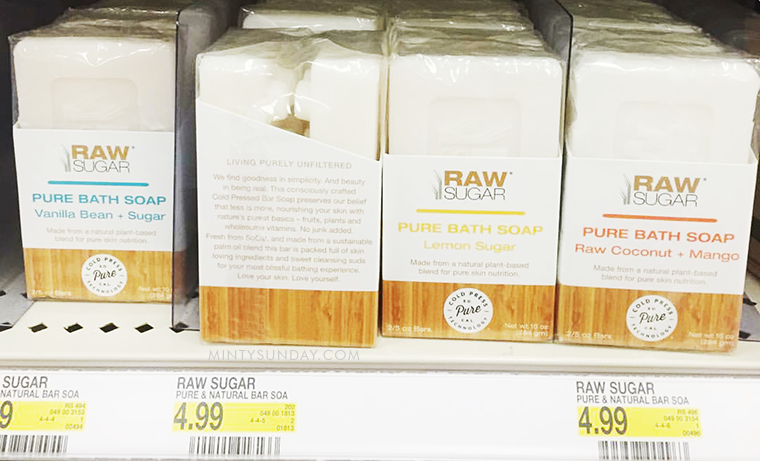 raw sugar soap