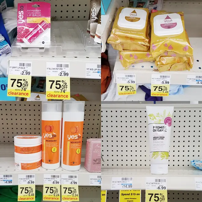 cvs clearance week 110517 yes to promise organic