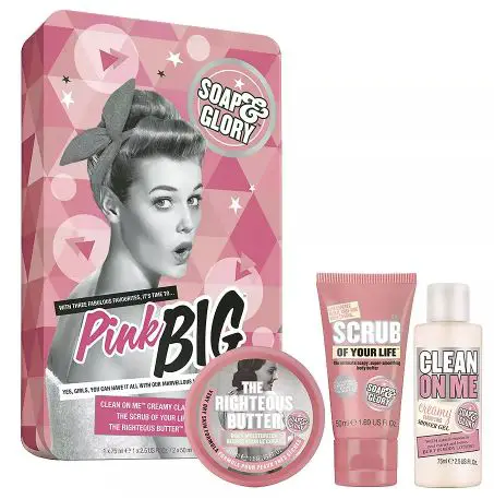 walgreens gifts Soap & Glory Pink Big Red Nose Day Gift