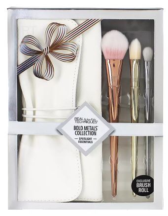 walgreens gifts Real Techniques Bold Metals BMC Spotlight Essentials Set