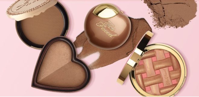 too faced 6 days merry makeup bronzers