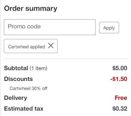 Target Beauty Box Cartwheel Offer