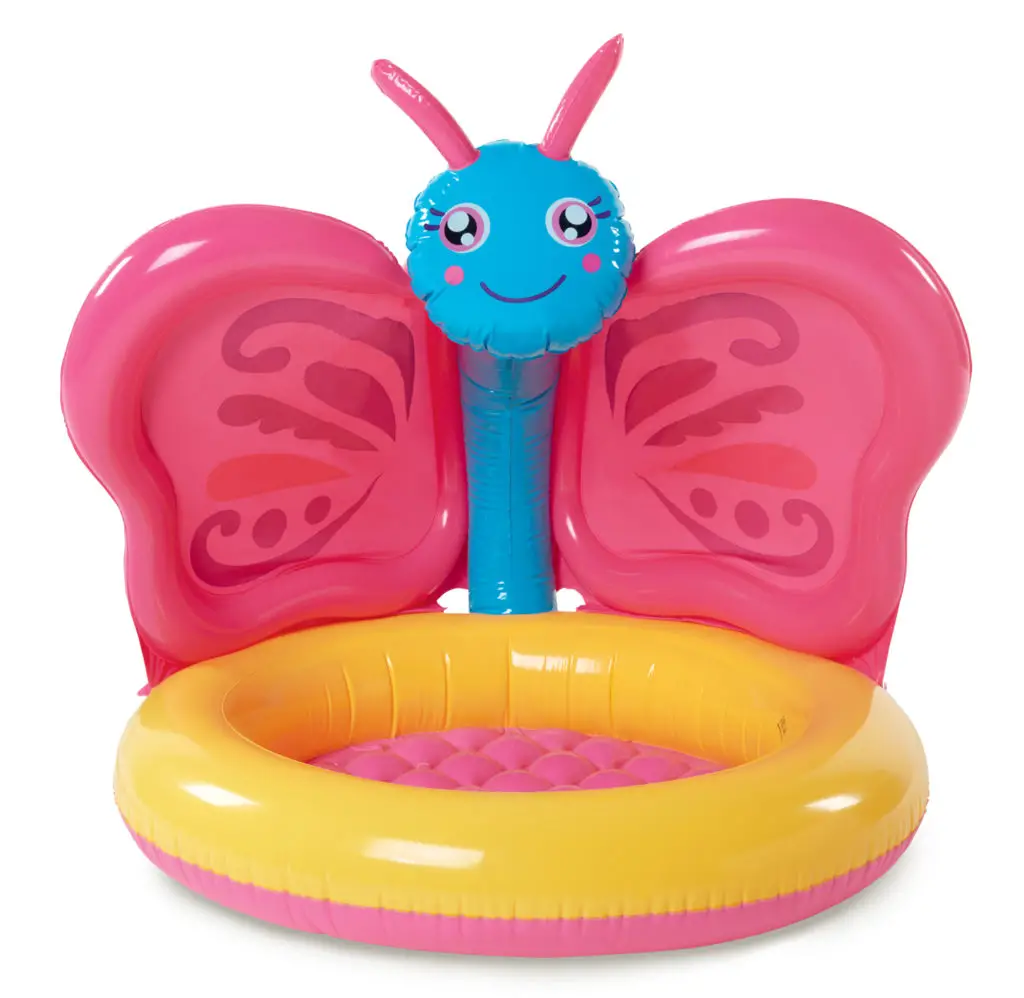 walmart inflatable kiddie pools butterfly