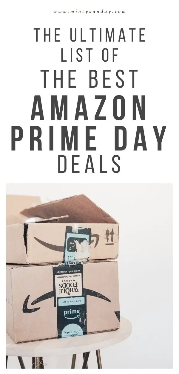 The List of Best Amazon Prime Day Deals · Minty Sunday