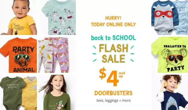 back to school clothes sale