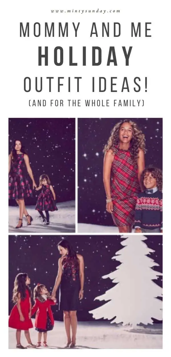 Janie and Jack Mommy and Me Holiday Outfit Ideas