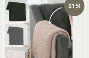 Target Chenille Throw Blanket