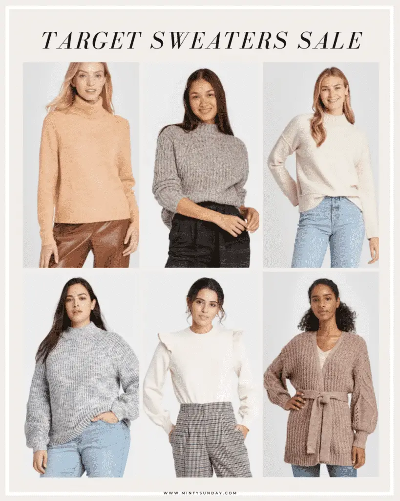 target womens sweaters sale