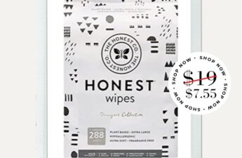Deal of the Day - Honest Wipes 288 ct Amazon deal minty sunday blog