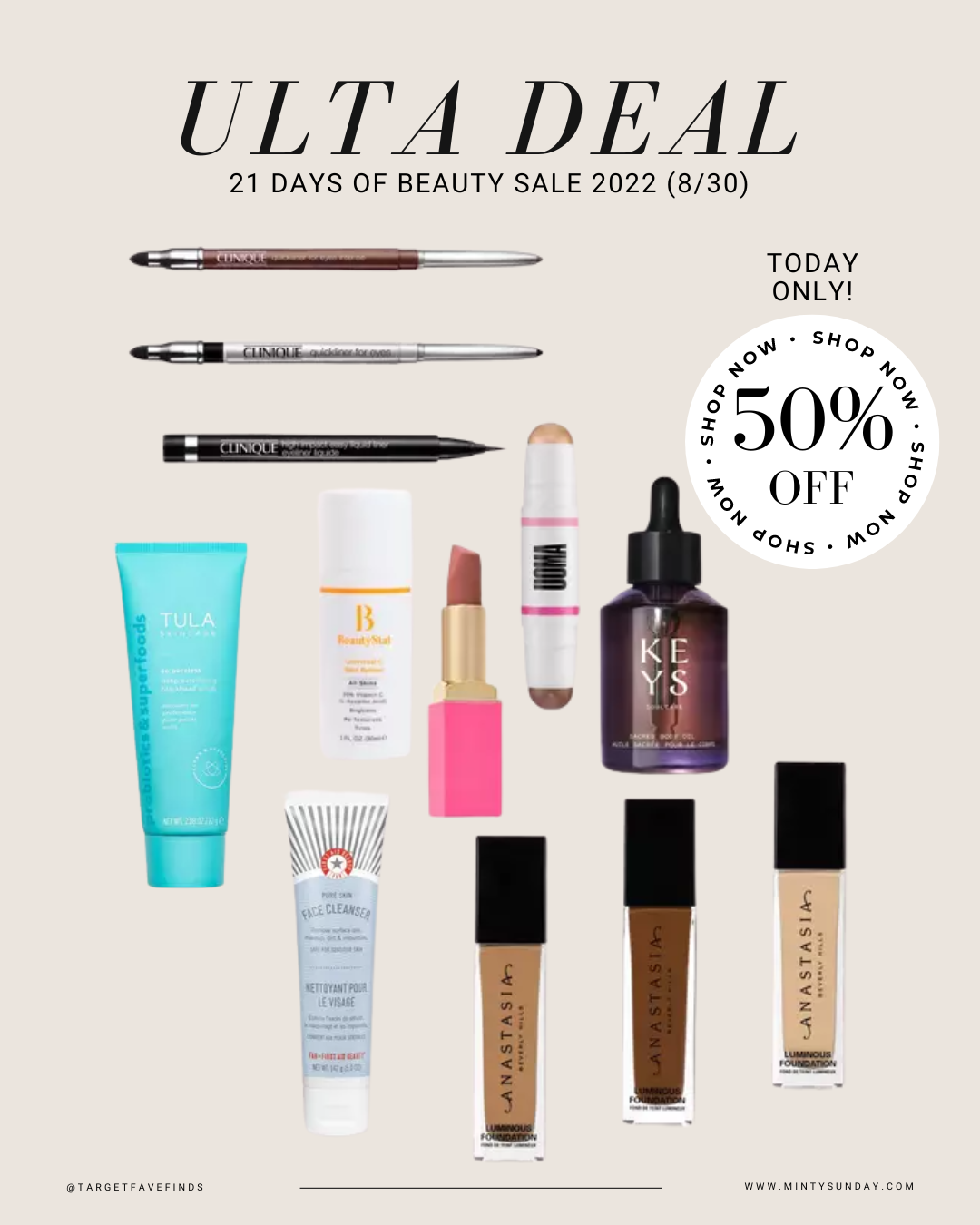 ulta 21 days of beauty deals 2022 830