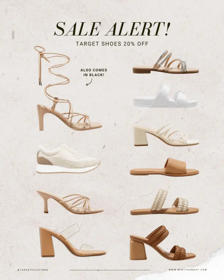 target shoes sale new spring sandals mintysunday targetfavefinds